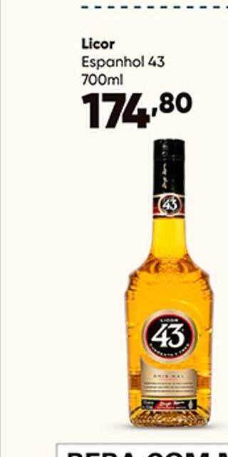 Zaffari Licor espanhol 43 oferta