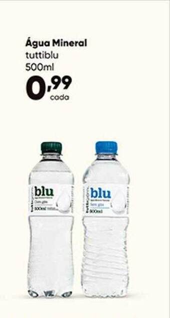 Zaffari Água mineral tuttiblu oferta