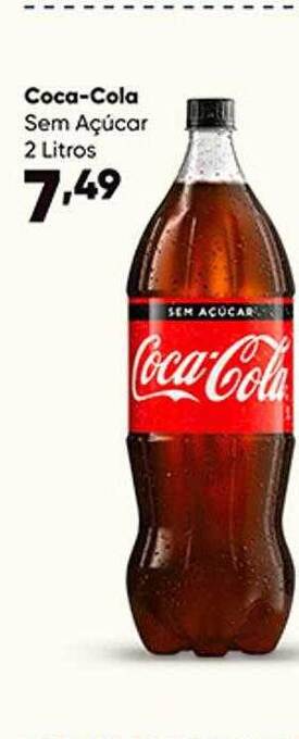 Zaffari Coca-cola sem açúcar oferta