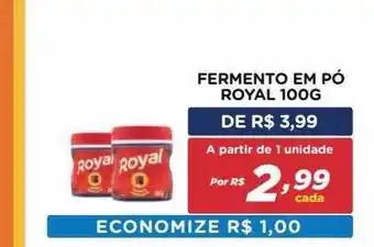 Fermento em pó royal