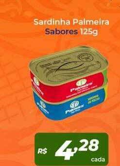 Atakarejo Sardinha palmeira sabores oferta
