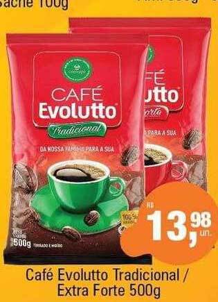 Supermercados Alvorada Café evolutto tradicional extra forte oferta