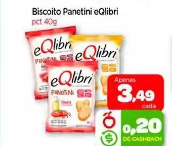 Nordestão Biscoito panetini eqlibri oferta