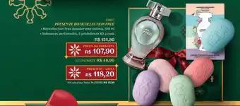 O Boticário Presente boticollection free oferta