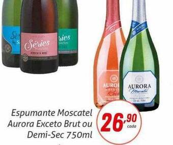 Rede Aliança Espumante moscatel aurora exceto brut ou demi-sec oferta