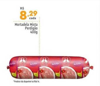 Supper Rissul Mortadela mista perdigão oferta