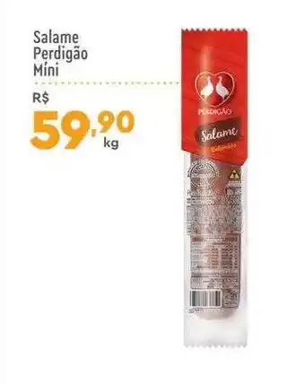 Supper Rissul Salame perdigão míni oferta