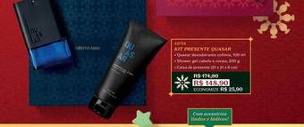 O Boticário Kit presente quasar oferta
