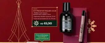 O Boticário Kit presente malbec club oferta