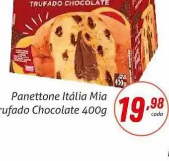 Rede Aliança Panettone itália mia trufado chocolate oferta