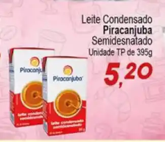 Villefort Atacadista Leite Condensado Piracanjuba TP 395g oferta