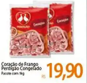 Atacadão Coracao de Frango Perdigao cong. 1kg oferta