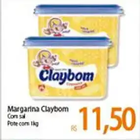 Atacadão Margarina Claybom 1kg oferta