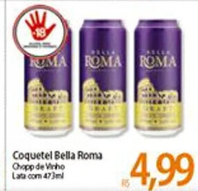 Coquetel Bella Roma 473ml