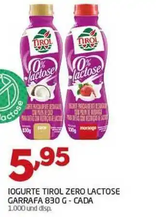 Cooper Iogurte Tirol Zero Lactose oferta