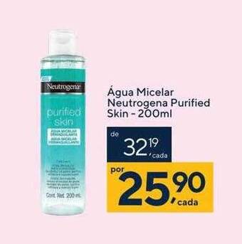 Drogaria Coop Água micelar neutrogena purified skin oferta