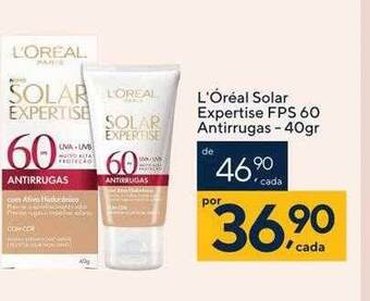 Drogaria Coop L'óréal solar expertise fps 60 antirrugas oferta