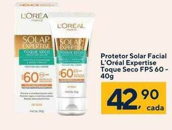 Drogaria Coop Protetor solar facial l'oréal expertise toque seco fps 60 oferta