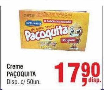Higa Atacado Creme paçoquita oferta