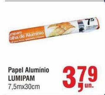 Papel alumínio lumipam