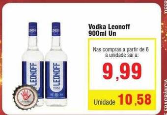 Spani Atacadista Vodka leonoff oferta