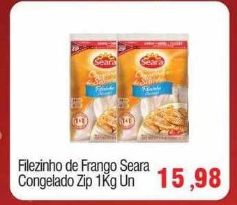 Spani Atacadista Filezinho de frango seara congelado zip oferta