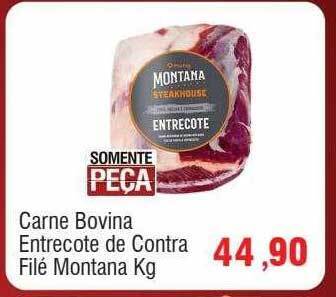 Spani Atacadista Carne bovina entrecote de contra filé montana kg oferta