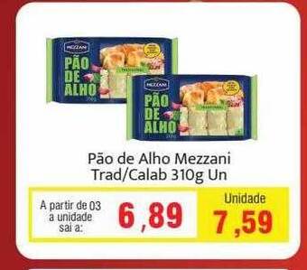 Pão de alho mezzani trad calab