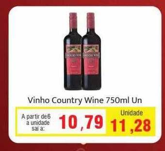 Spani Atacadista Vinho country wine oferta