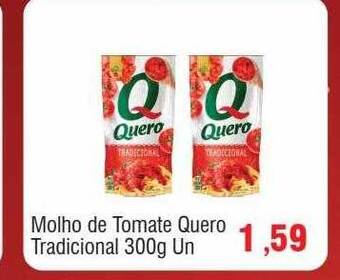 Spani Atacadista Molho de tomate quero tradicional oferta