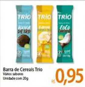 Atacadão Barra de Cereais Trio 20g oferta