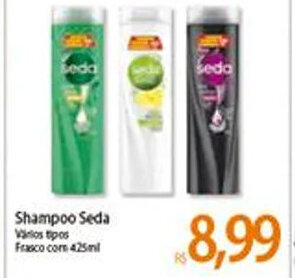 Atacadão Shampoo Seda 425ml oferta