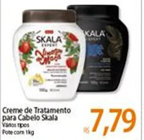Creme de Tratamento para Cabelo Skala 1kg
