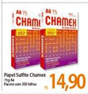 Atacadão Papel Sulfite Chamex A4 75g oferta