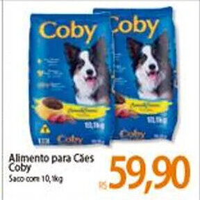 Atacadão Alimento para caes Coby 10.1kg oferta