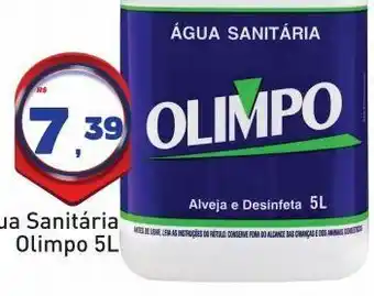 Tonin Superatacado Água sanitária olimpo 5l oferta