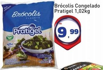Brócolis congelado pratigel 1,02kg