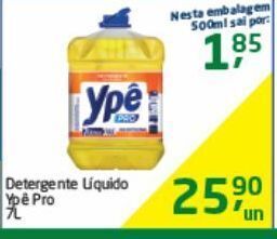 Tenda Atacado Detergente líquido ypê pro 7l oferta