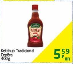 Tenda Atacado Ketchup tradicional cepêra 400g oferta