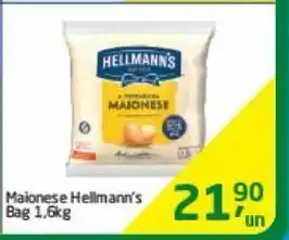 Tenda Atacado Maionese hellmann's bag 1,6kg oferta