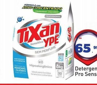 Tonin Superatacado Detergente em pó tixan pro sensitive 8kg oferta