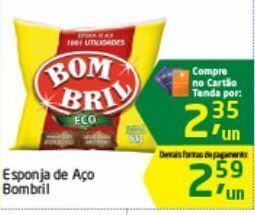Tenda Atacado Esponja de aço bombril oferta