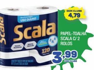 Costazul Supermercados Papel toalha scala 2 rolos oferta