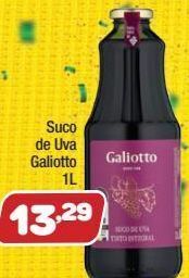 Costazul Supermercados Suco de uva galiotto 1l oferta