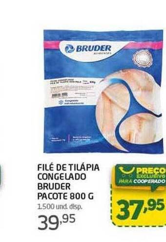 Cooper Filé de tilápia congelado bruder oferta