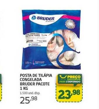 Cooper Posta de tilápia congelada bruder oferta