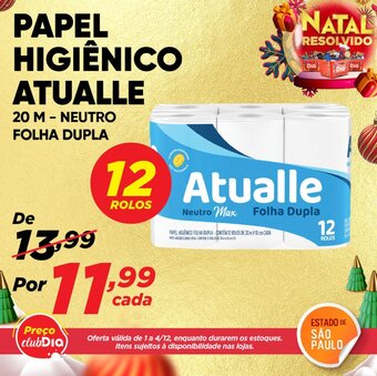 Papel Higiénico Atualle 20m