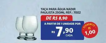 Bahamas Mix Taça para água nadir paulista oferta