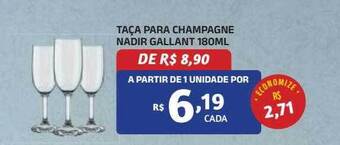 Bahamas Mix Taça para champagne nadir gallant oferta