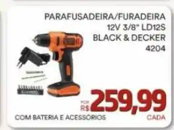 Parafusadeira-furadeira 12v 3-8